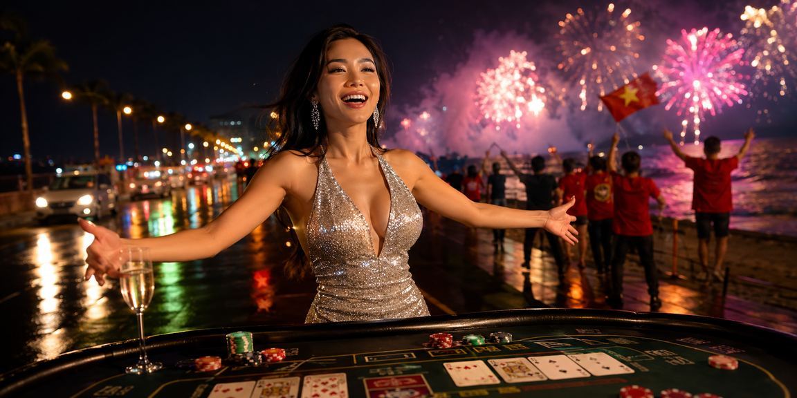 Sảnh Baccarat tại Phan Thiết – không khí lễ hội casino thực sự